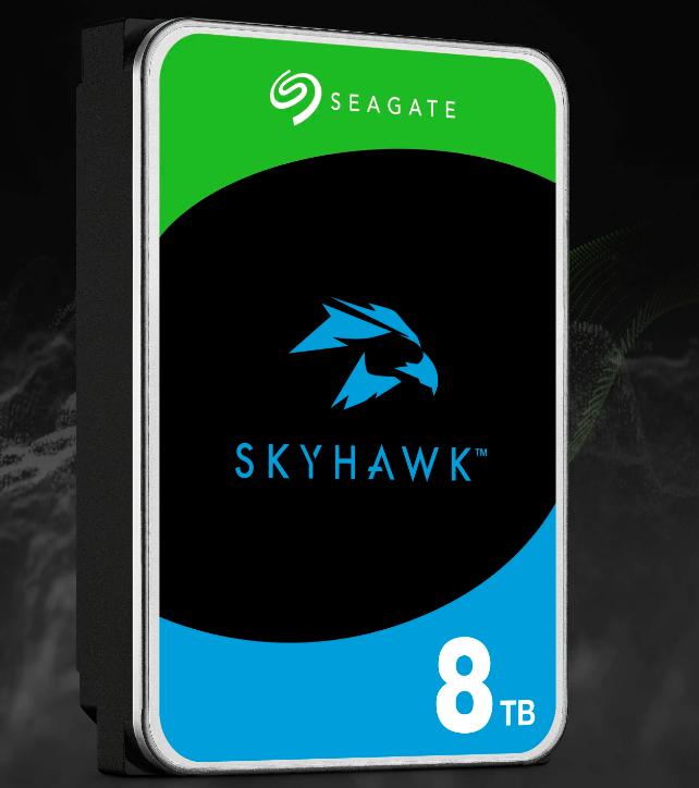 Seagate ST8000VX009 Skyhawk 8 TB Festplatte – 3,5 intern – SATA (SATA/600) – Videoüberwachungssystem