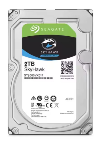 Original neue interne Festplatte ST2000VX017 von Seagate, 2 TB, 3,5 Zoll, SATA, 5400 U/min, Festplattenüberwachung