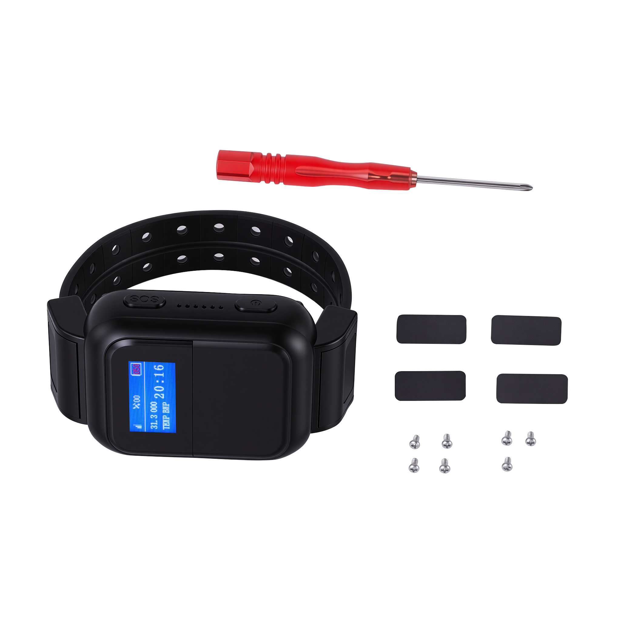 Manipulationssichere Smartwatch mit Echtzeit-GPS-Tracking und SOS-Alarm | MEGASTEK